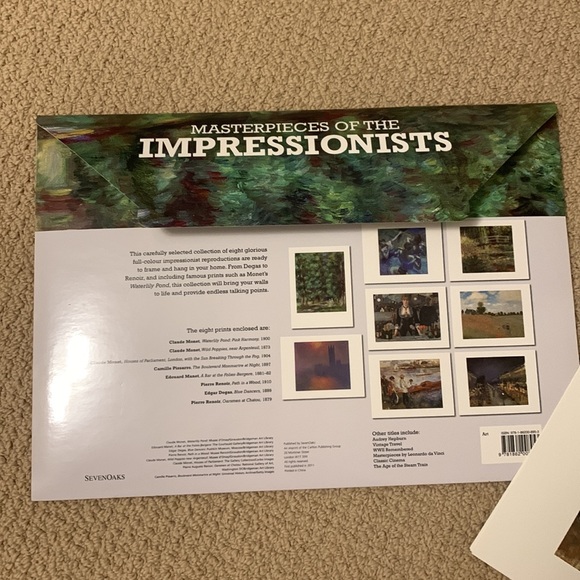 Impressionist posters - Masterpieces of all the impressionists - Picture 14 of 14